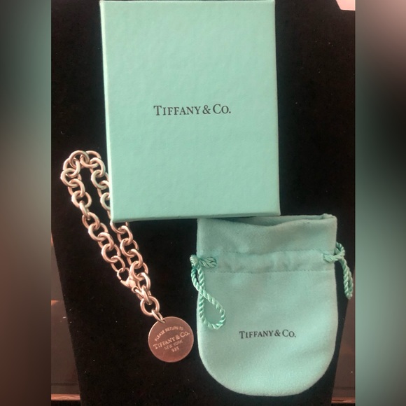 Tiffany & Co. Jewelry Return To Tiffany Co Sterling Silver Round